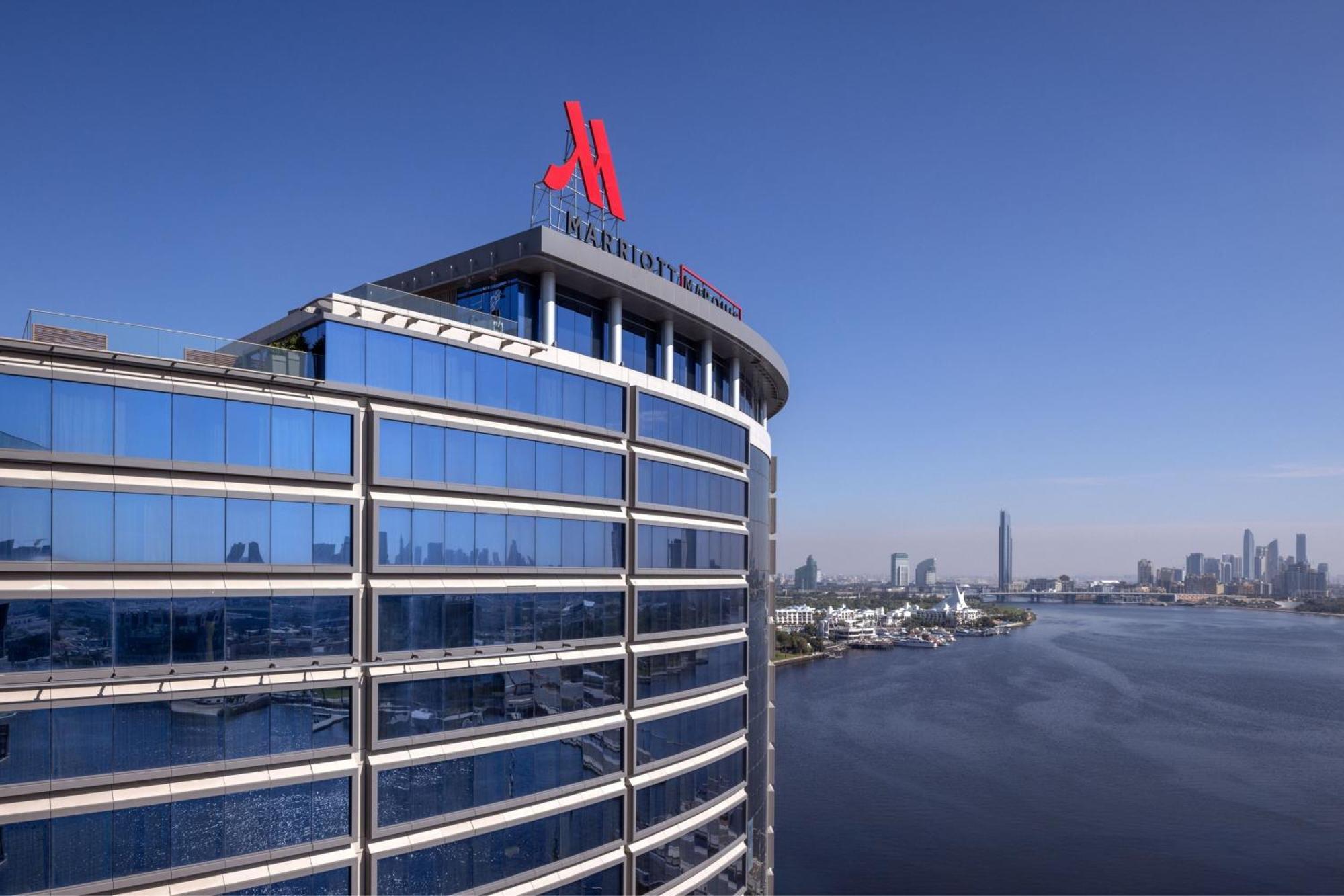 Hotel Marriott Marquis Dubái Exterior foto